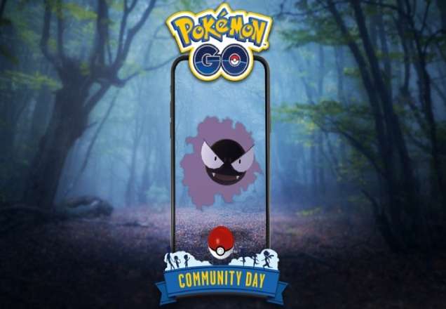 Pokémon GO: Gastly será o destaque do Dia Comunitário de julho