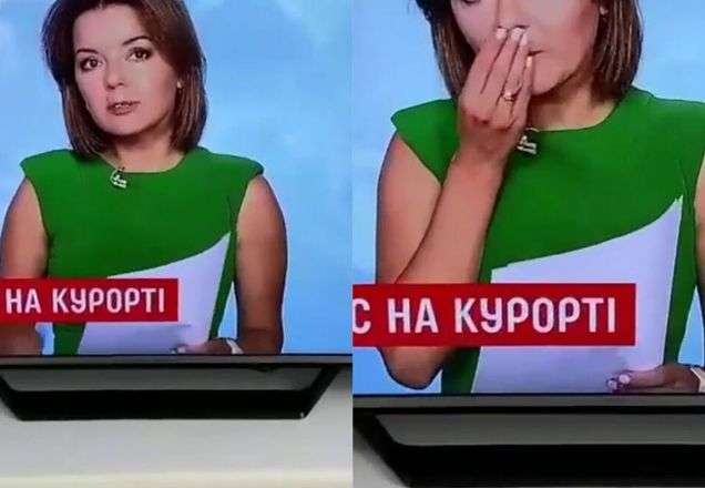 Jornalista deixa "janela" à mostra na TV, paga mico e viraliza
