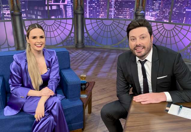 The Noite desta segunda-feira recebe a apresentadora Ana Paula Renault