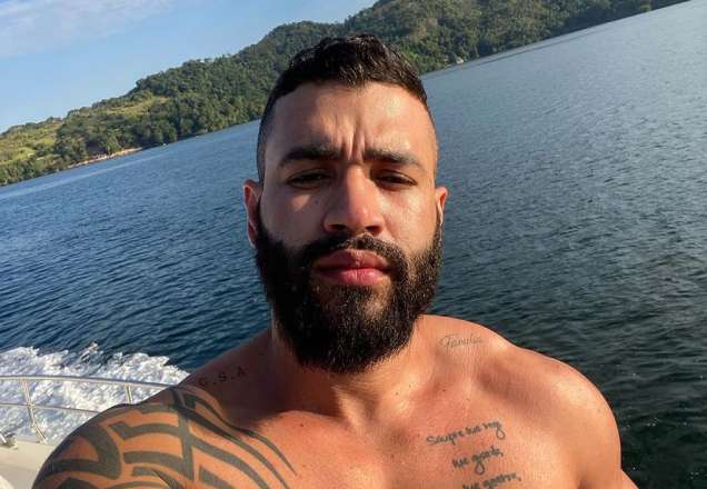 Shortinho colado de Gusttavo Lima vira polêmica na web