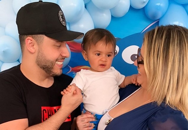 Juntos, Marília Mendonça e Murilo Huff comemoram oito meses de Leo