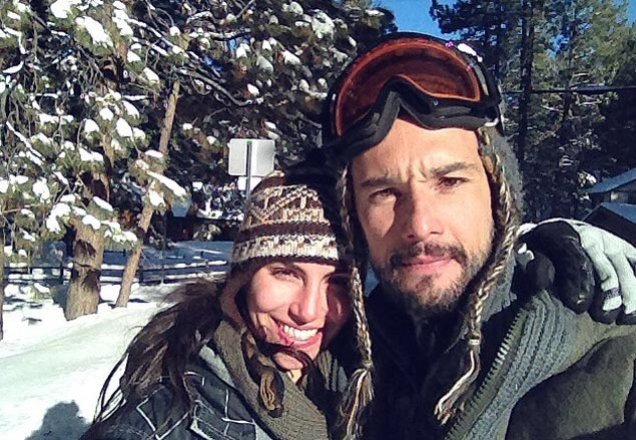 Rodrigo Santoro comemora 45 anos e recebe declaração da amada: "Eu não sabia o que era o amor"