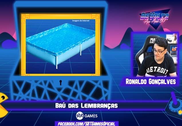 DeVolta aos Anos 80: Relembra games e piscinas de crianças