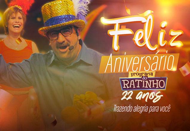 Nesta terça Programa do Ratinho comemora anos em grande estilo SBT TV SBT TV