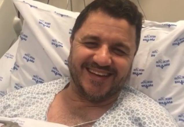 "Milagre": após passar por cirurgia, Mauricio Manieri agradece orações e emociona
