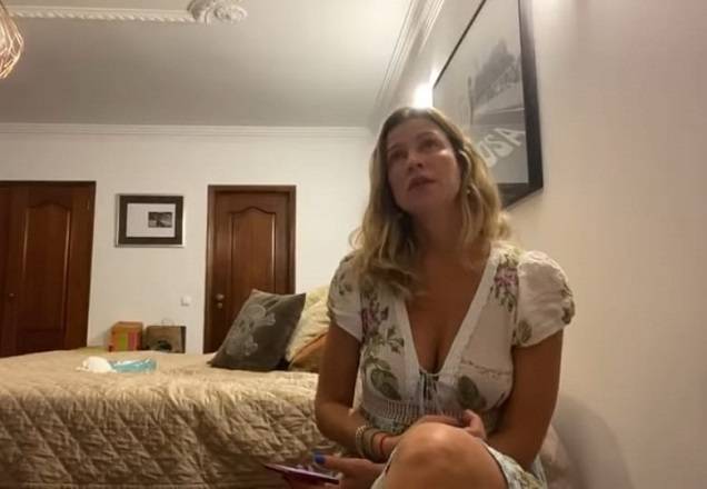 Luana Piovani revela que está com Covid-19: "Na jaulinha"