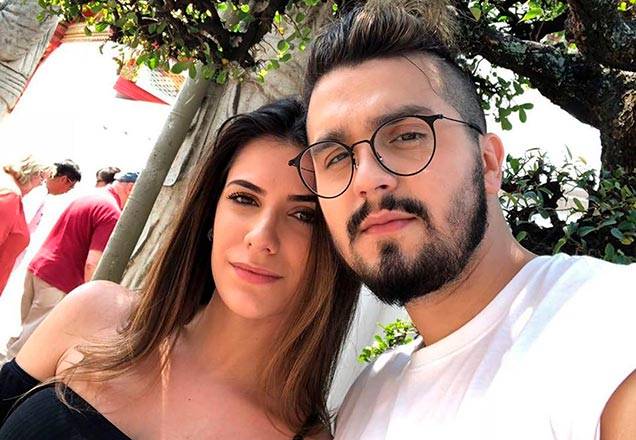 Jade Magalhães e Luan Santana