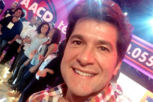 Daniel já está nos bastidores do Teleton: ´Energia incalculável´