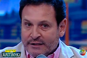 Luís Ricardo volta ao programa do Ratinho e comenta acidente