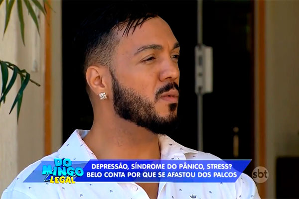Belo revela a Portiolli que quer fazer um filme de sua vida