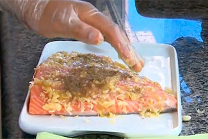 Confira a receita do Salmão by Gracyanne Barbosa feita por Belo