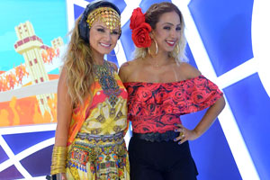 Assista: SBT Folia 2015 recebe Valesca Popozuda no estúdio