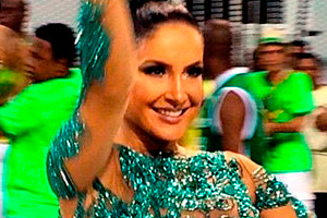 Claudia Leitte estreia neste domingo como rainha de bateria: ´Vamos arrasar´