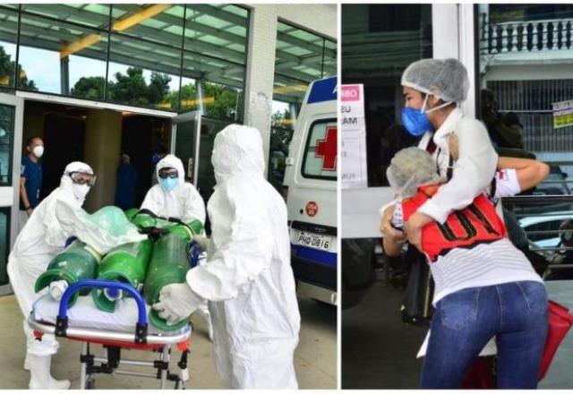 Pacientes morrem asfixiados por falta de oxigênio em hospitais de Manaus