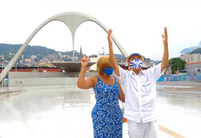 Resultado de imagem para monarca da portela é vacinado
