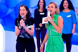 Ana Luiza e Eliana se encontram para duelo de risadas; assista