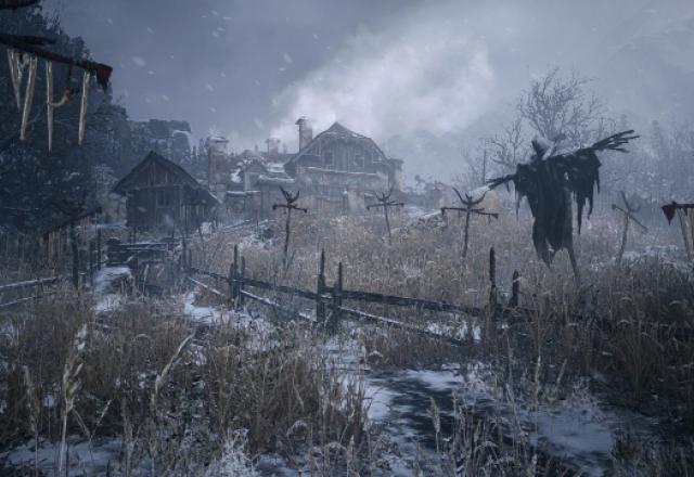 Imagem do Vilarejo de Resident Evil Village.