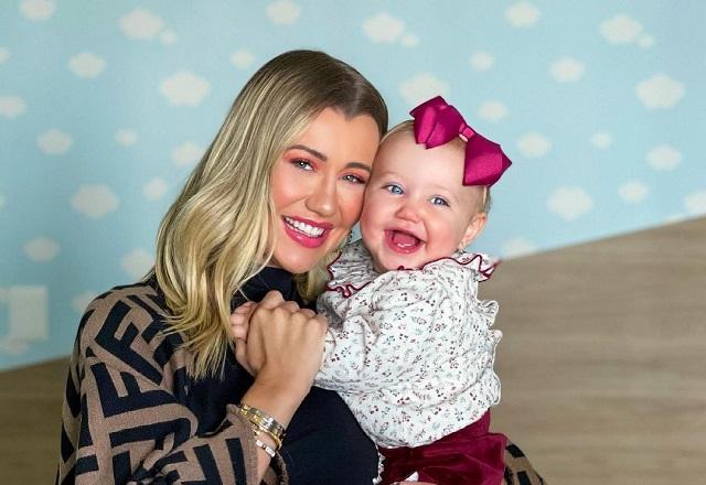 Ana Paula Siebert com a filha, Vicky