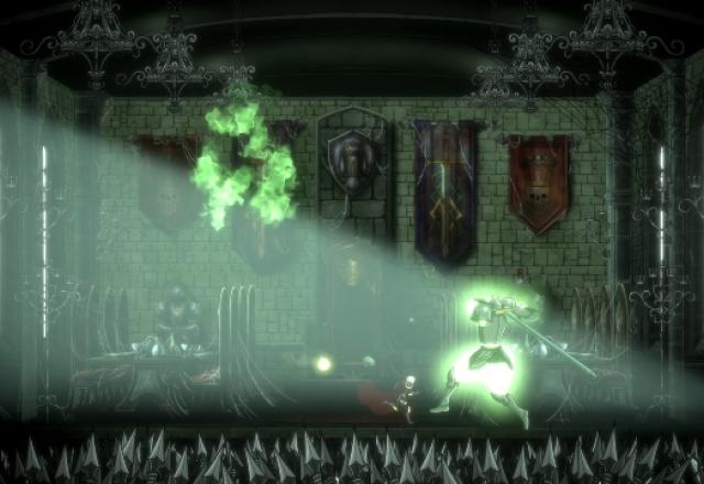 Imagem retirada de gameplay do game Aeterna Noctis.