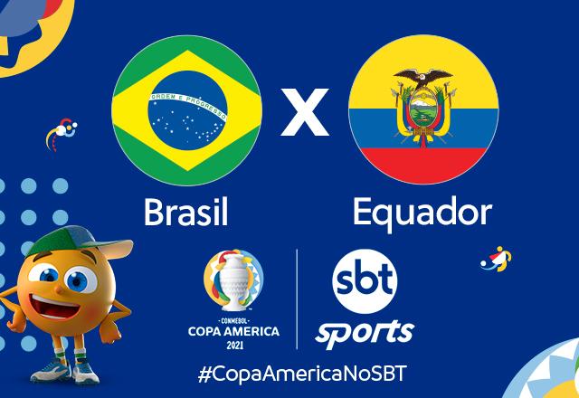 Sbt Transmite Brasil X Equador Na Copa America Sbt