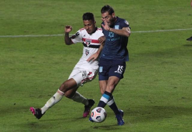 São Paulo ficou no empate com o Racing