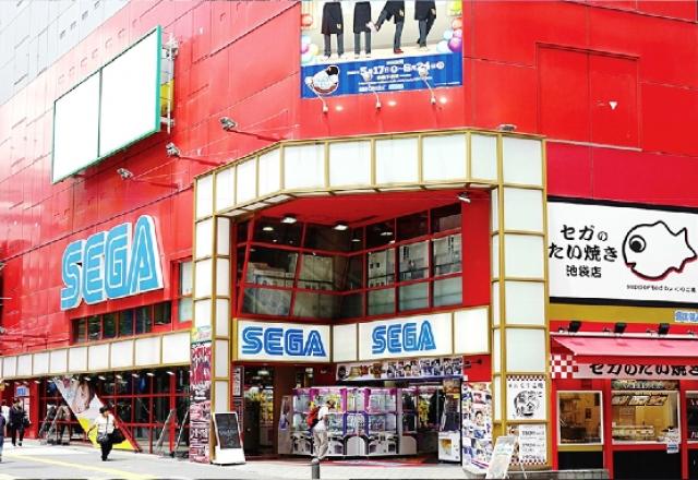 Imagem da fachada do SEGA Ikebukuro GiGO
