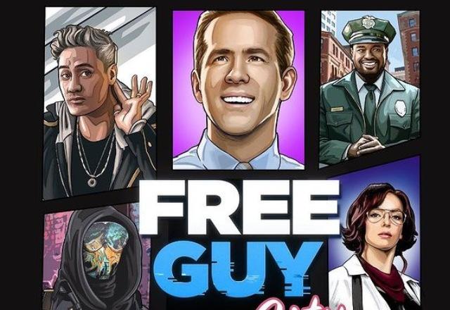 Ryan Reynolds ganha versões em jogos clássicos em Free Guy