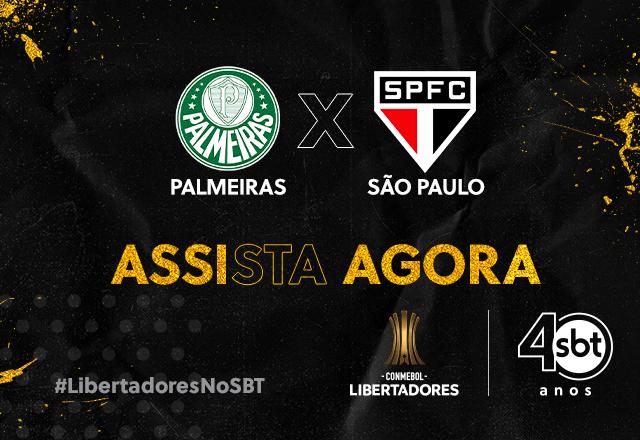 AO VIVO, PALMEIRAS X SÃO PAULO