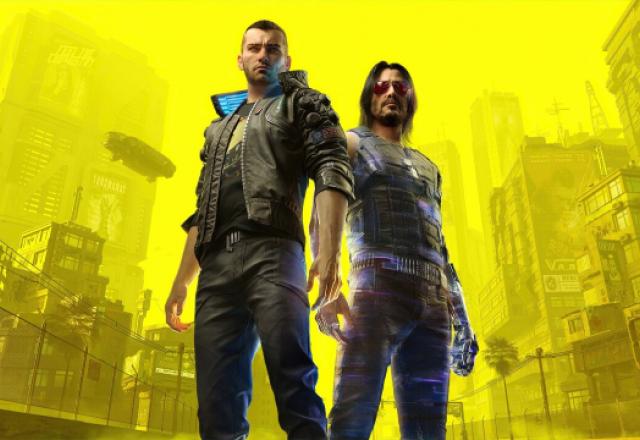 Imagem promocional de Cyberpunk 2077