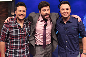 João Bosco e Vinicius no The Noite desta quinta