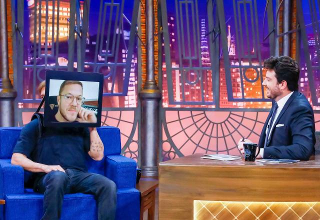 Dan Reynolds em entrevista a Danilo Gentili