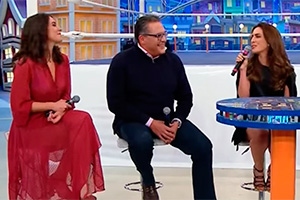 Elenco do Bake Off Brasil participa do Programa Do Ratinho