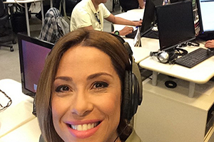 Neila Medeiros mostra bastidores do Jornalismo do SBT