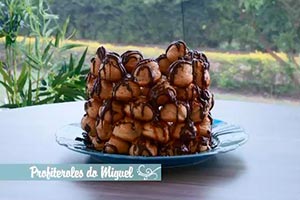 Receita Torre de Profiteroles da Miguel