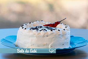 Receita do Bolo de Dia dos Pais da Gabi
