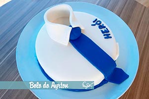 Receita do Bolo de Dia dos Pais do Ayrton