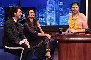 The Noite recebe Isabella e Arlindo e faz transformação em Danilo
