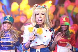 Patricia vira Xuxa para o Máquina Da Fama desta segunda-feira