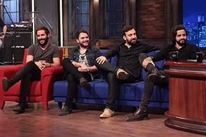 Danilo Gentili recebe a Banda Fresno nesta sexta