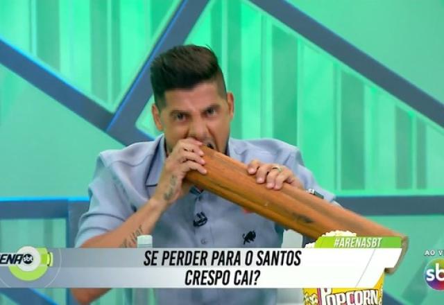 Cicinho, comentarista do Arena SBT