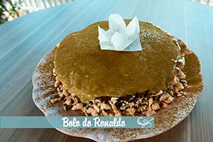 Receita do Bolo de Brigadeiros do Ronaldo