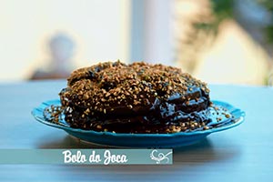 Receita do Bolo de Brigadeiros do Joca