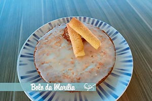 Receita do ´Bolo de Raiz´ da Marília