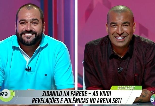Danilo e Emerson Sheik no quadro Na Parede
