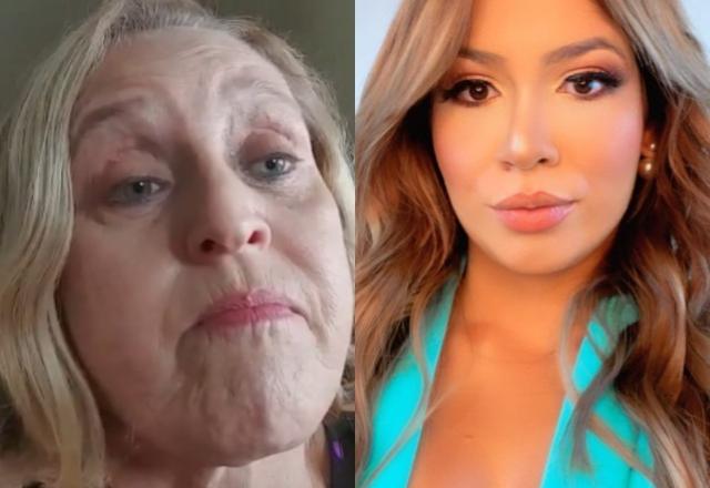 Rossana Bortot, testemunha de acidente, à esquerda; Marília Mendonça à direita