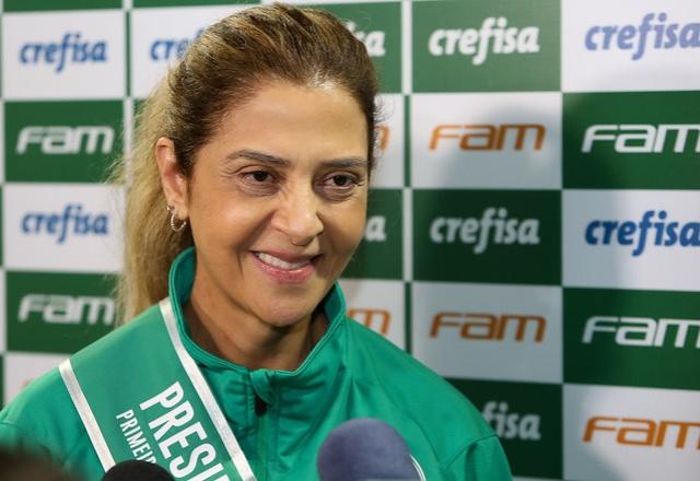 Leila Pereira confirma permanência de Abel