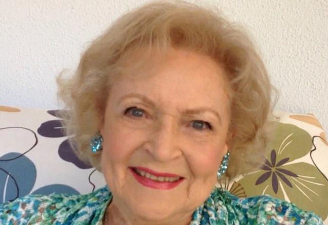 A atriz Betty White