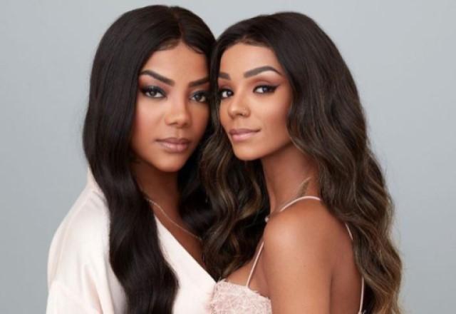 Brunna Gonçalves e Ludmilla posam lado a lado