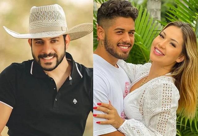 Caio Afiune, Virgínia e Zé Felipe