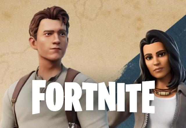 Uncharted no Fortnite: filme ganhará skins e itens temáticos